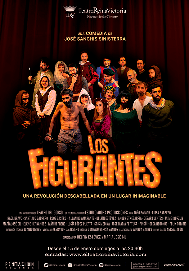Los Figurantes → Teatro Reina Victoria