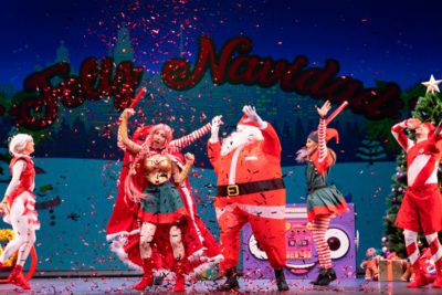 Imagen del espectáculo teatral Luli Pampín y las bolas mágicas de la Navidad en el Teatro La Latina