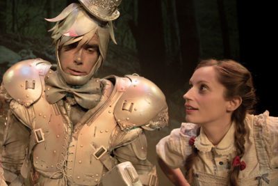 Imagen del espectáculo teatral de La Saga Producciones 'El mago de Oz' en el Teatro Reina Victoria