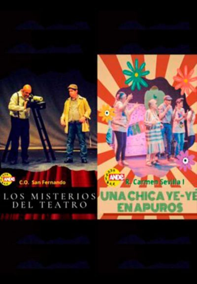Una chica ye-yé en apuros y Los misterios del teatro