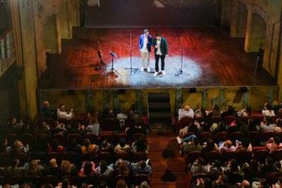 Imagen del espectáculo teatral de Jorge Bolaños e Himar Armas