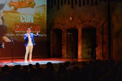 Imagen del espectáculo teatral de Jorge Bolaños e Himar Armas