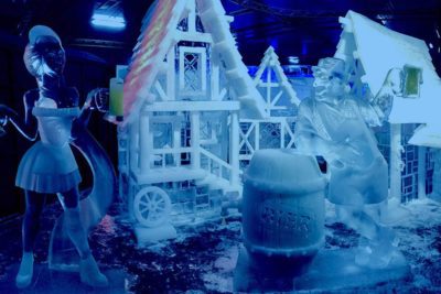 international ice festival esculturas de hielo en madrid