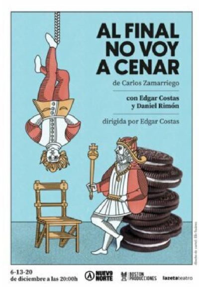 Al final no voy a cenar