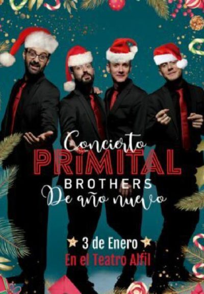 Primital Brothers en concierto de Año Nuevo