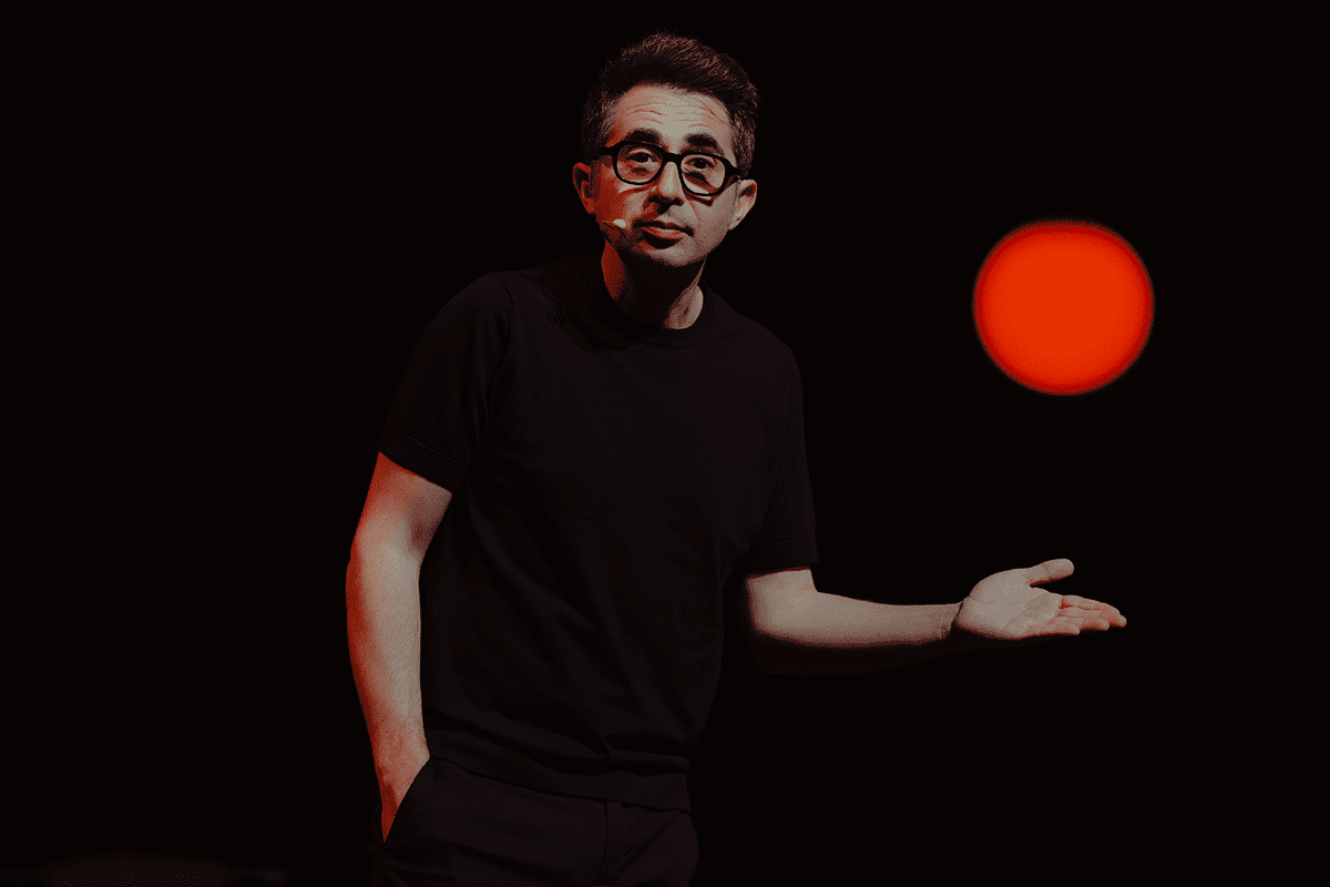 Imagen del espectáculo teatral 'Lo nunca visto' de Berto Romero en La Estación