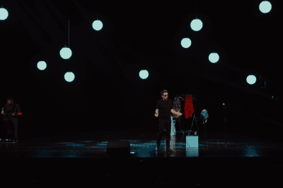 Imagen del espectáculo teatral 'Lo nunca visto' de Berto Romero en La Estación