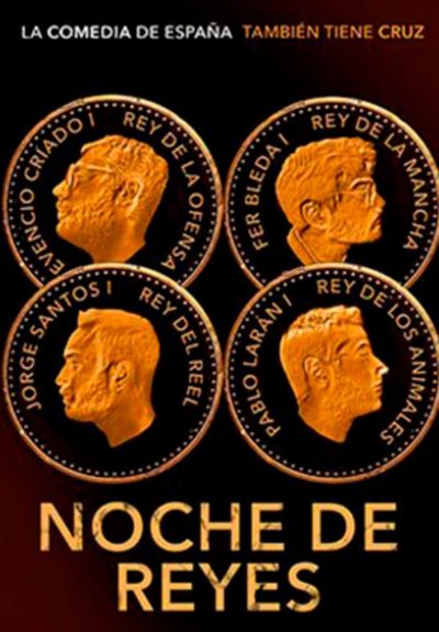 Noche de Reyes: P. Larán, E. Criado, F. Bleda y J. Santos
