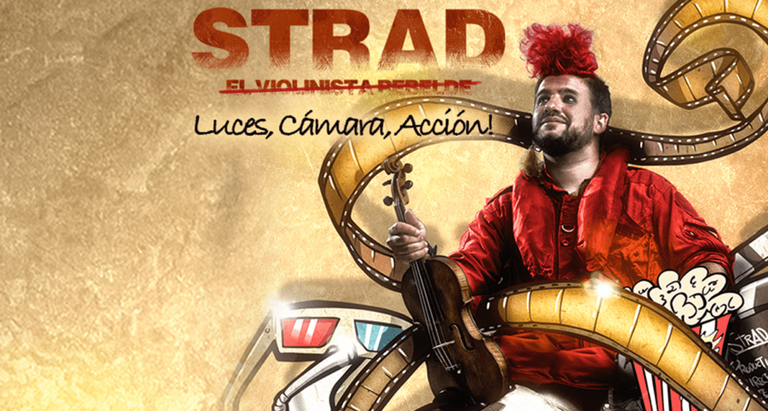 Strad, el violinista rebelde: Luces, cámara y acción