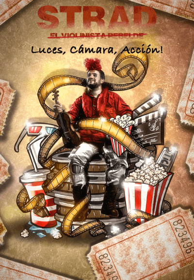 Strad, el violinista rebelde: Luces, cámara y acción