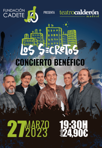 Los Secretos. Concierto benéfico Fundación Cadete