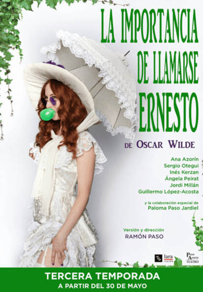 Ramón Paso: La importancia de llamarse Ernesto → Teatro Lara