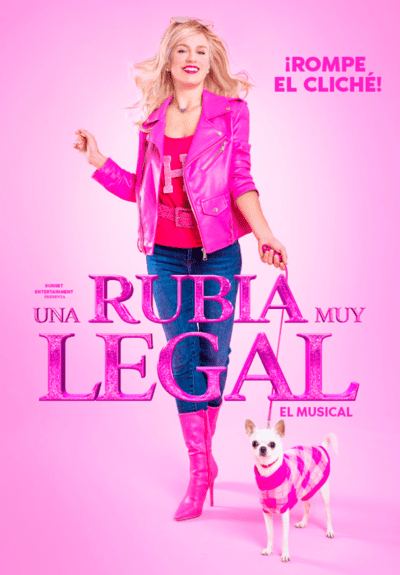 Una rubia muy legal, el musical