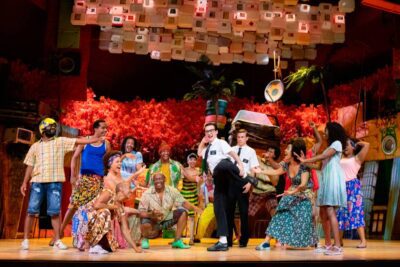 imagen de la obra 'the book of mormon' en el teatro Calderón