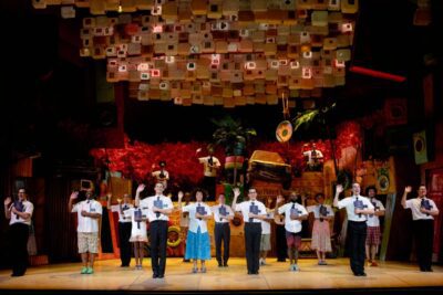 imagen de la obra 'the book of mormon' en el teatro Calderón