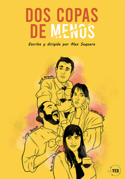 Dos copas de menos
