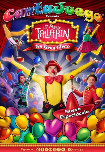 CantaJuego - El circo del Payaso Tallarín