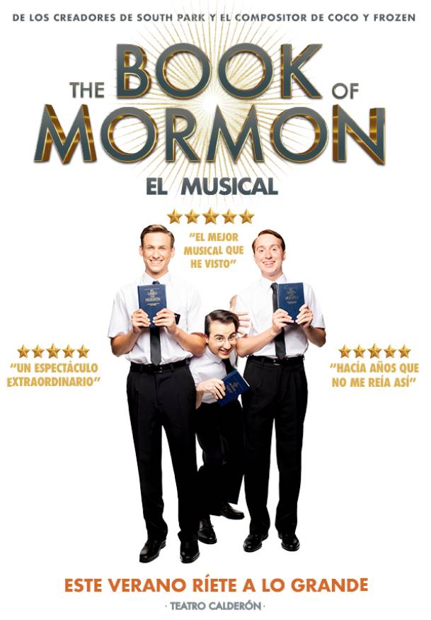 The Book of Mormon, el musical → Teatro Calderón