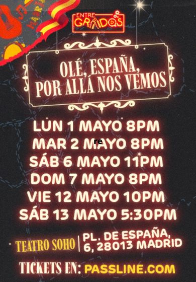Entregrados: Olé, España, por allá nos vemos