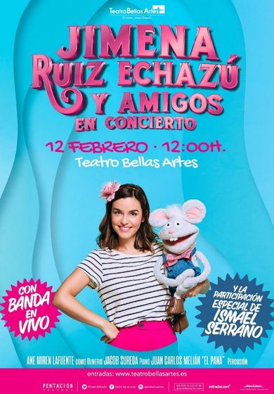 Jimena Ruiz Echazú y amigos en concierto → Teatro Bellas Artes