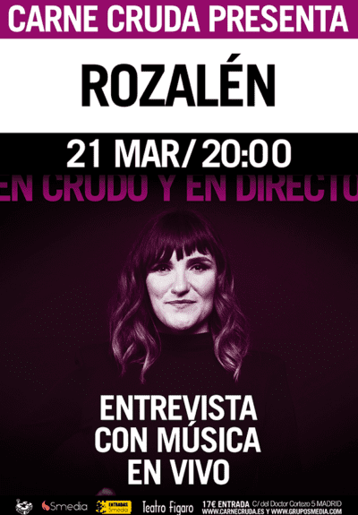 Carne cruda: En carne y en directo con Rozalén