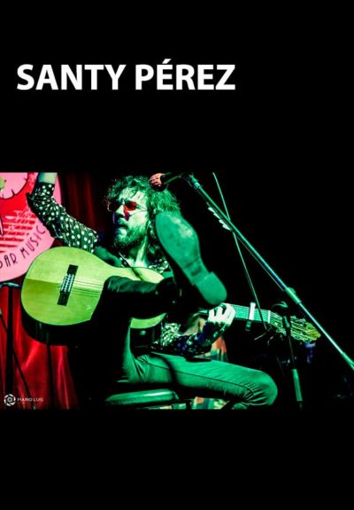 Santy Pérez en concierto