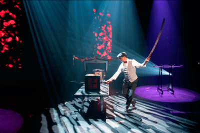 imagen de la obra 'THE JOURNEY', del mago Lucas Di Giacomo