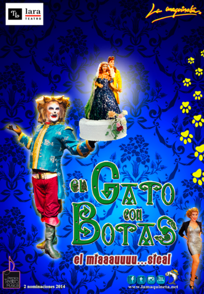 El Gato con Botas...el miaaauuu-sical → Teatro Lara