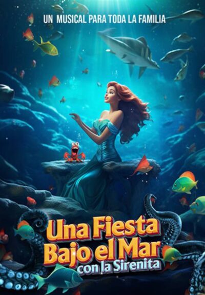 La fiesta bajo el mar con la Sirenita