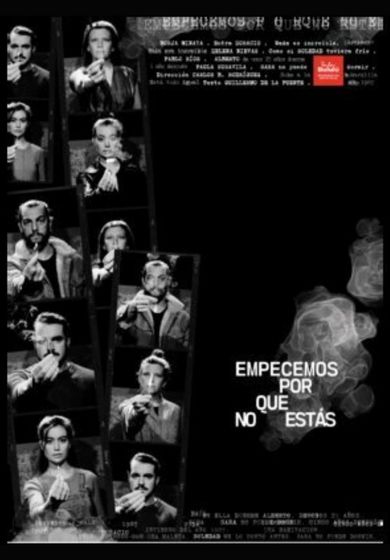 Empecemos por que no estás