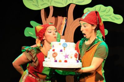 'Fabulosas Travesuras' es una de las obras infantiles que podemos ver en Luchana Kids, la cartelera infantil y familiar de Teatros Luchana.