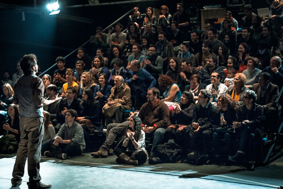 patio de butacas de la sala de teatro alternativo Nave 73