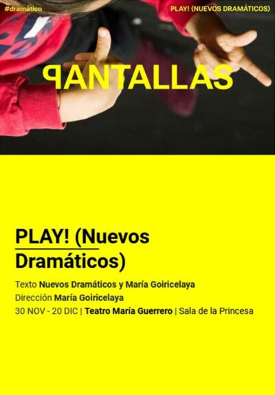 PLAY! (Nuevos Dramáticos)