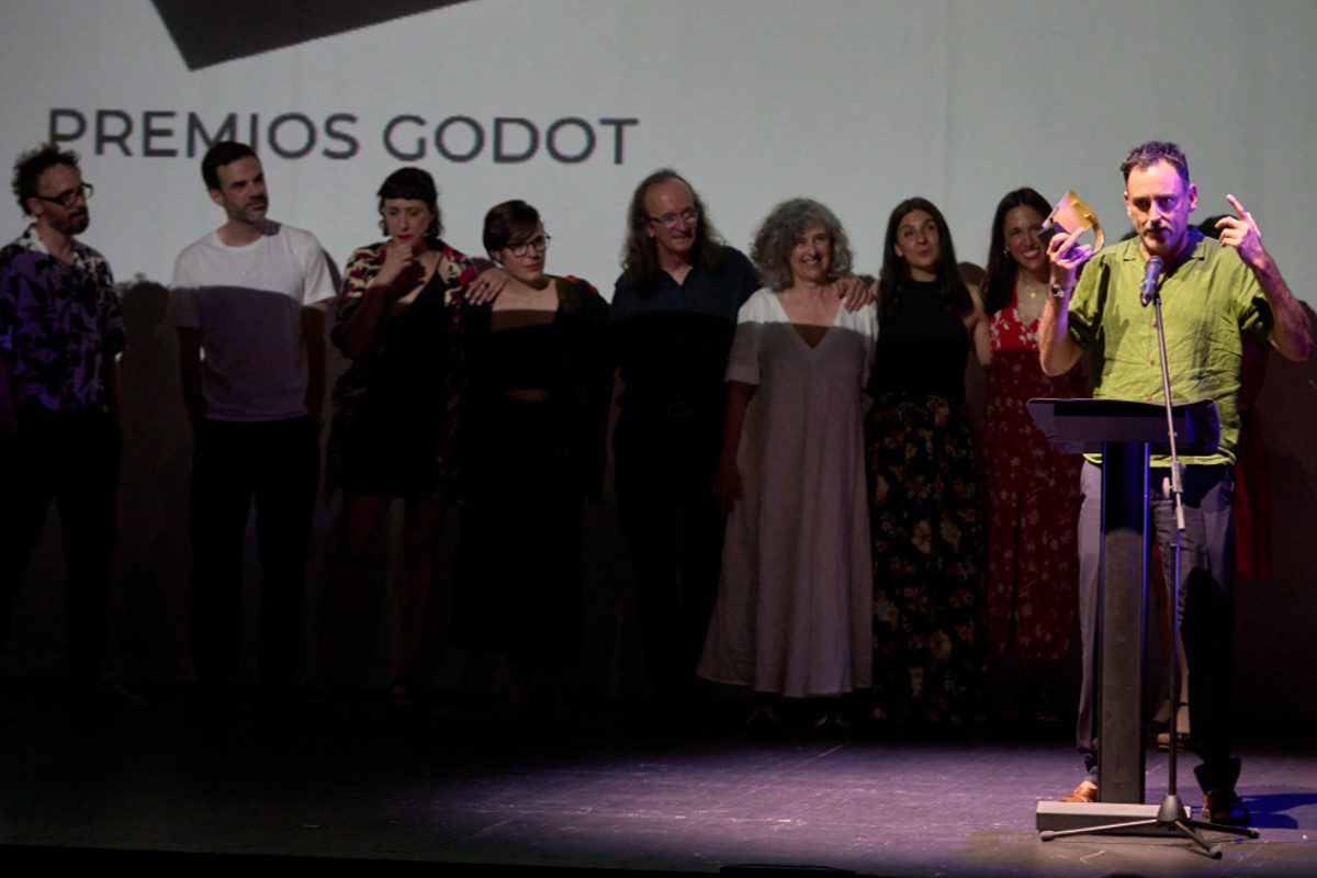 ceremonia de entrega de premios godot a las artes escénicas 2023 en el teatro pavón
