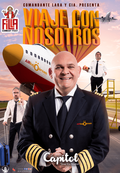 Comandante Lara & Cía: Viaje con nosotros → Teatro Capitol Gran Vía