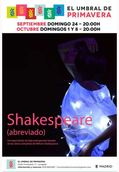 Shakespeare (abreviado) → El Umbral De Primavera