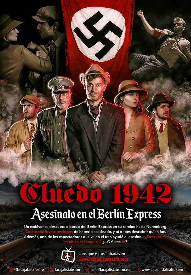 Cluedo 1942: Asesinato en el Berlín Express → La Caja Lista