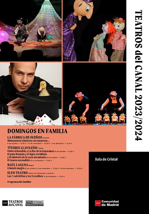 Elfo Teatro: Los 7 cabritillos y los 3 cerditos → Teatros del Canal