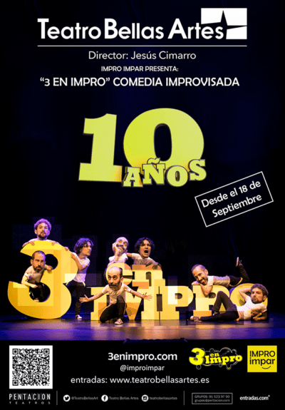 3 en Impro → Teatro Bellas Artes