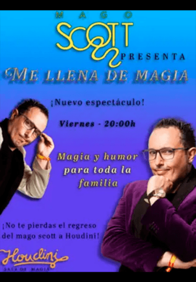 Mago Scott: Me llena de Magia (Magia y Humor familiar)