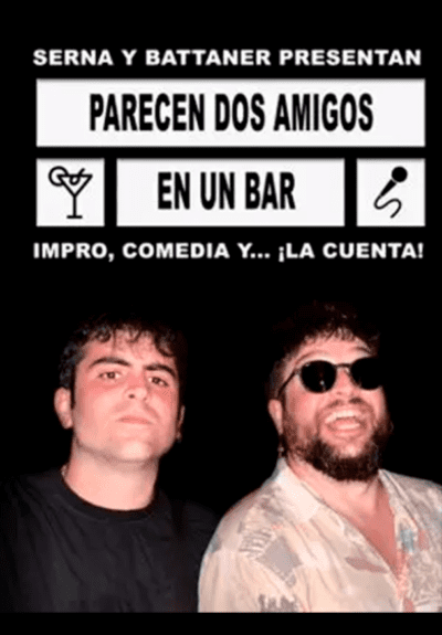 Parecen Dos Amigos en un Bar