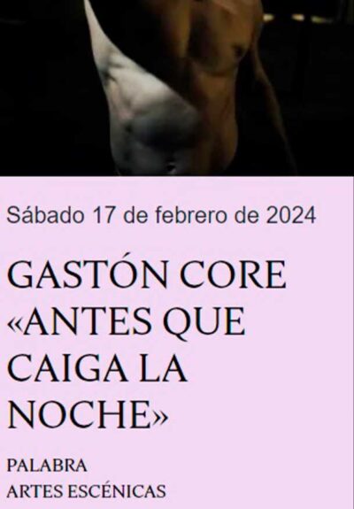 Antes que caiga la noche