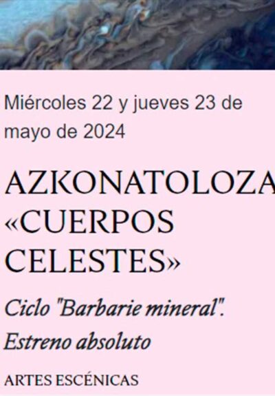 Cuerpos celestes → Teatro Condeduque