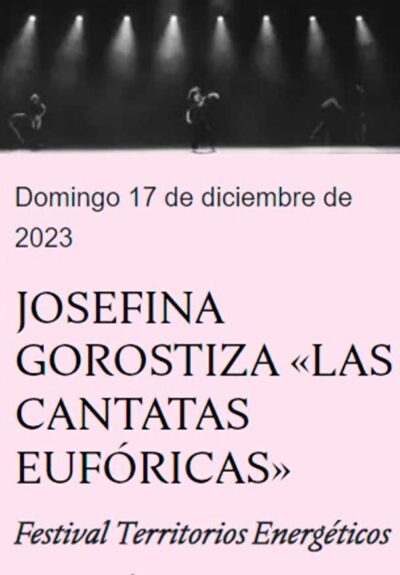 Las cantatas eufóricas → Teatro Condeduque