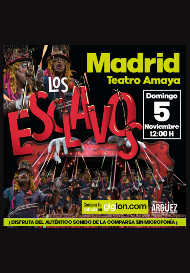 Comparsa Los esclavos → Teatro Amaya