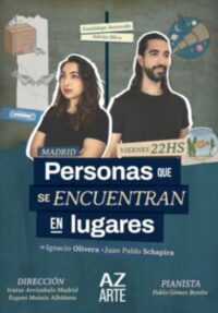 Personas que se encuentran en lugares