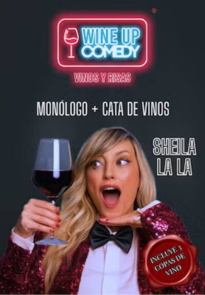 Una experiencia de vinos y risas: Wine Up Comedy