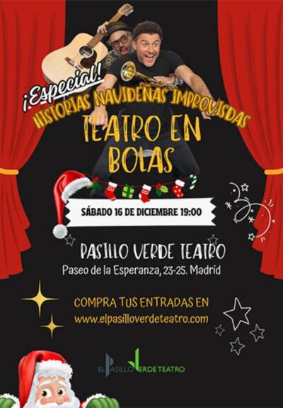 Teatro en bolas (Especial historias improvisadas navideñas)