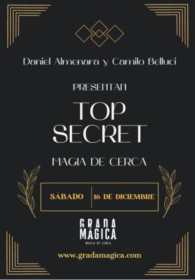 Top secret. Magia de cerca
