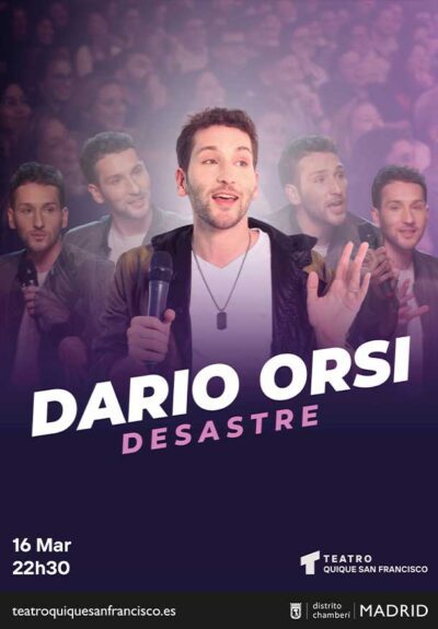 Darío Orsi: Desastre → Teatro Quique San Francisco